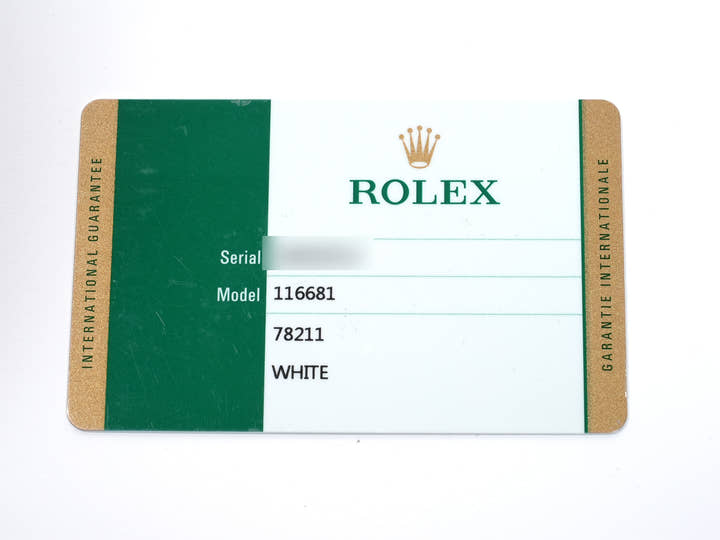 Rolex Yacht-Master II Ref. 116681 Stainless Steel/Everose Gold White Dial Excellent Condition zbjx2556