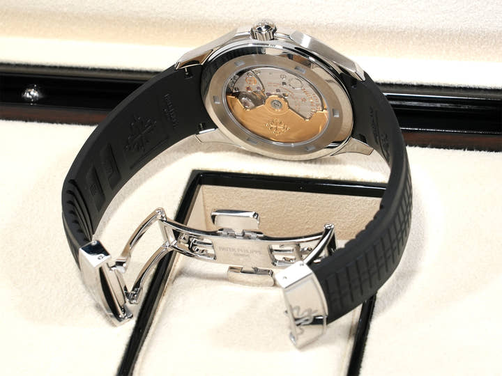 Patek Philippe Aquanaut Ref. 5167A-001 Stainless Steel Black Dial Excellent Condition xtd6r9da