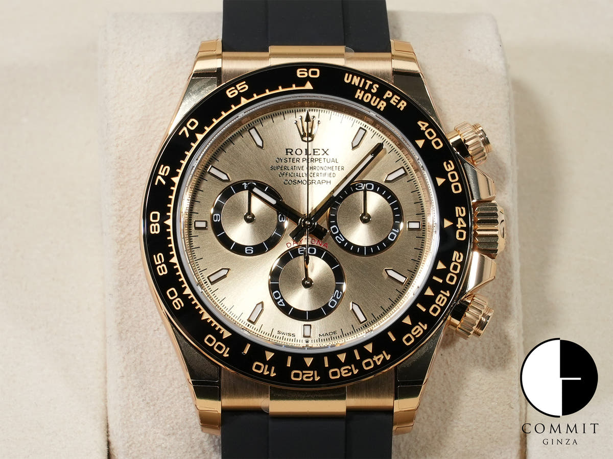 ロレックス デイトナ Ref.126518LN イエローゴールド ゴールデン文字盤 未使用 cdwwqq3h