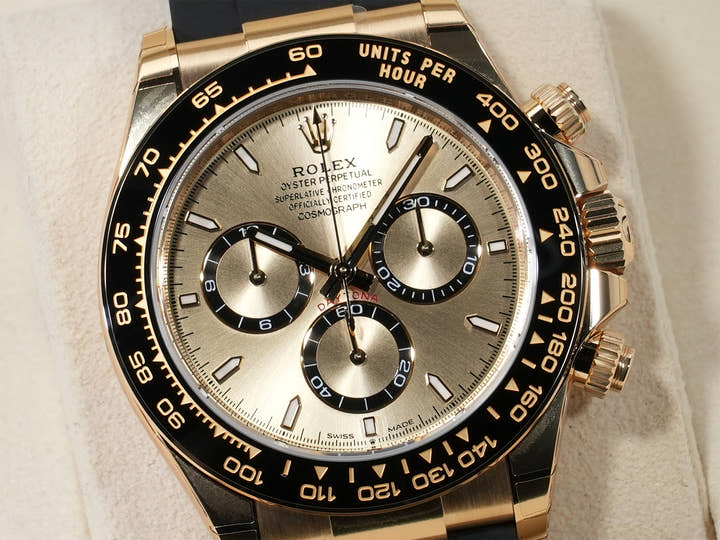 ロレックス デイトナ Ref.126518LN イエローゴールド ゴールデン文字盤 未使用 cdwwqq3h