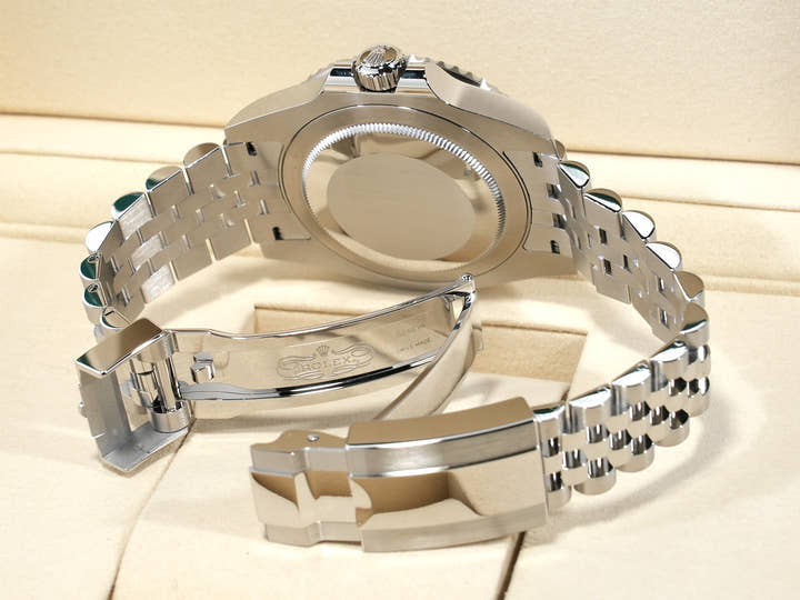 ロレックス GMTマスターII Ref.126710GRNR ステンレススチール ブラック文字盤 ジュビリーブレスレット 未使用 ohpptfi4