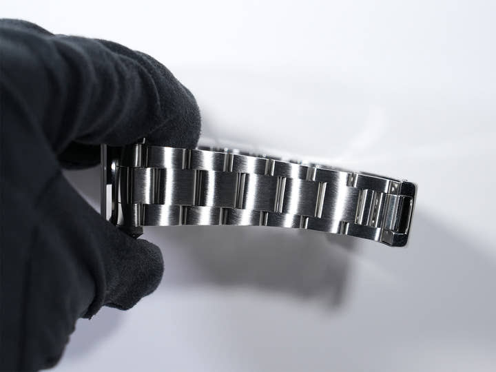 Pre-owned Rolex Explorer I Ref. 14270 Stainless Steel Black Dial Oyster Bracelet hvrwyk6t