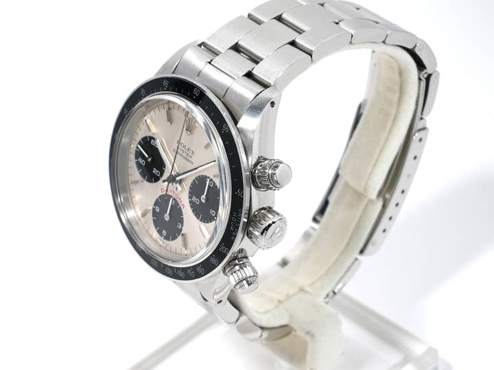 Pre-owned Rolex Daytona Ref. 6263 Stainless Steel Silver Dial xpr9vzqj