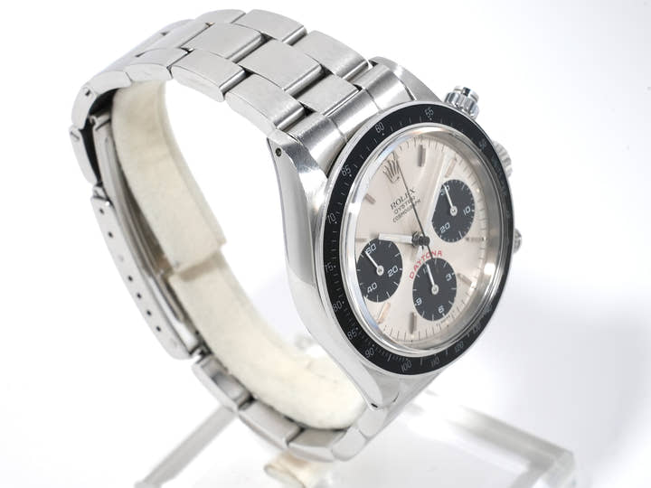 Pre-owned Rolex Daytona Ref. 6263 Stainless Steel Silver Dial xpr9vzqj