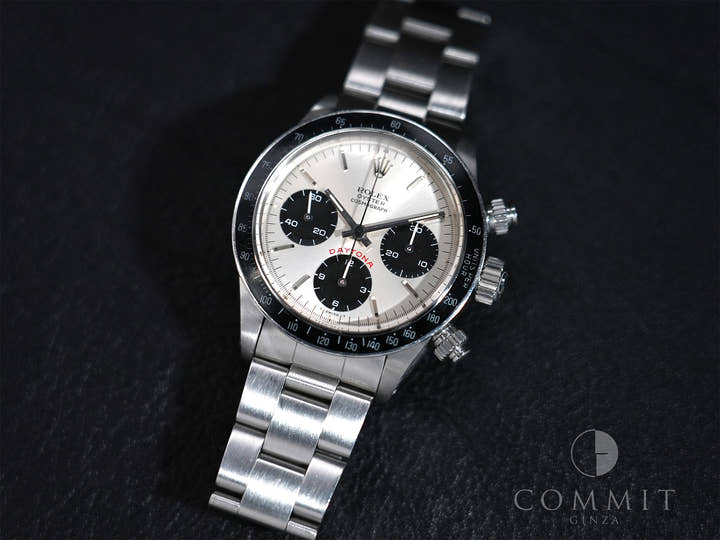Pre-owned Rolex Daytona Ref. 6263 Stainless Steel Silver Dial xpr9vzqj