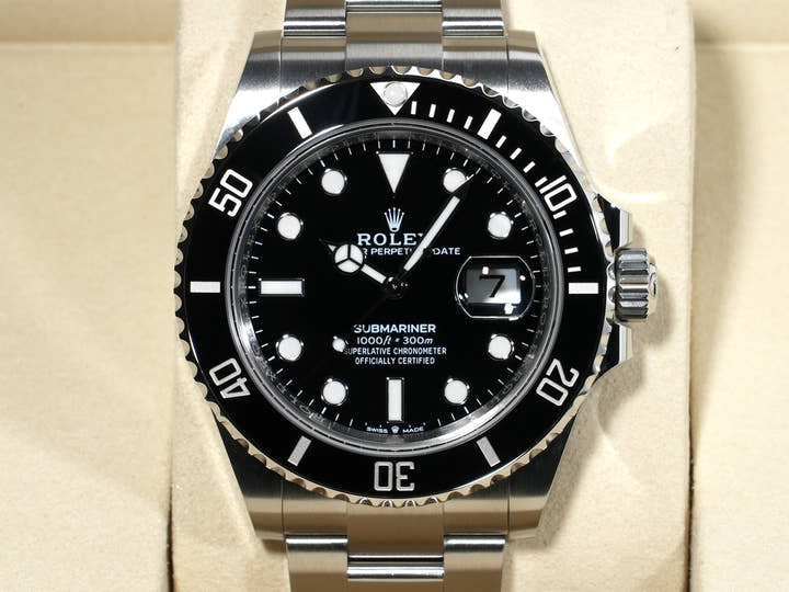 Rolex Submariner Date Ref. 126610LN Stainless Steel Black Dial Unused fd63gqp3