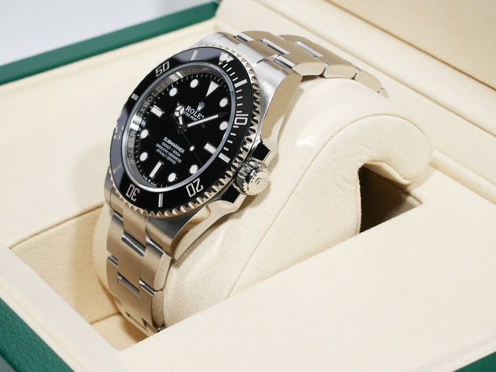 Rolex Submariner No Date Ref. 124060 Stainless Steel Black Dial Unused uksmgy2f