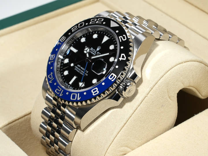 Rolex GMT-Master II Ref. 126710BLNR Stainless Steel Black Dial Jubilee Bracelet Unused peu44jip