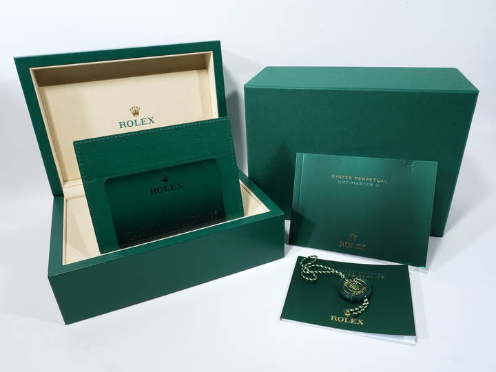 Rolex GMT-Master II Ref. 126710BLNR Stainless Steel Black Dial Jubilee Bracelet Unused peu44jip