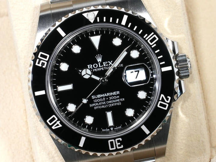 Rolex Submariner Date Ref. 126610LN Stainless Steel Black Dial Unused 3hh3tc9e