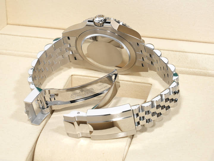 ロレックス GMTマスターII Ref.126710GRNR ステンレススチール ブラック文字盤 ジュビリーブレスレット 未使用 o6kspace