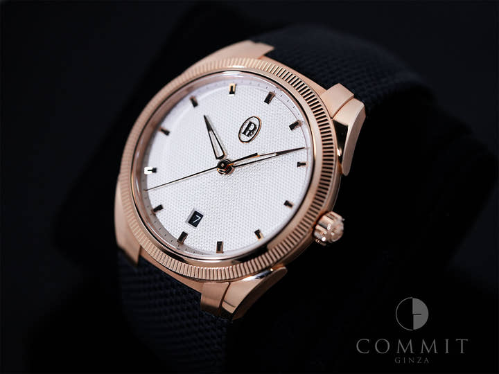Parmigiani Fleurier Tonda PF Sport Automatic Ref. PFC930-2020001-400182 Rose Gold with Silver Dial, Excellent Condition (yzwign8k)