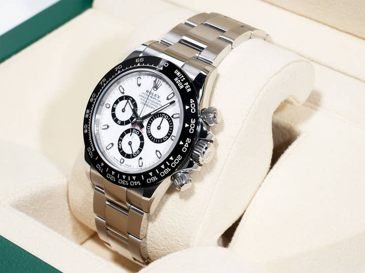 ロレックス デイトナ Ref.116500LN ステンレススチール ホワイト文字盤 美中古 6n5qfc9e