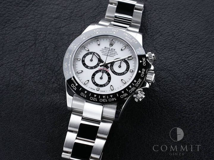 ロレックス デイトナ Ref.116500LN ステンレススチール ホワイト文字盤 美中古 6n5qfc9e