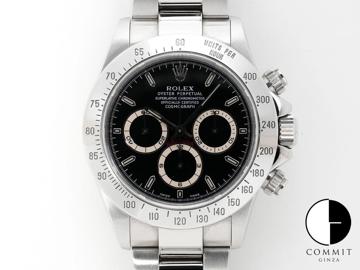 Pre-owned Rolex Daytona El Primero Ref. 16520 Stainless Steel Black Dial shvrbe7s