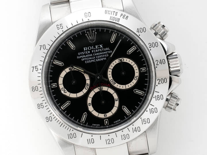 Pre-owned Rolex Daytona El Primero Ref. 16520 Stainless Steel Black Dial shvrbe7s
