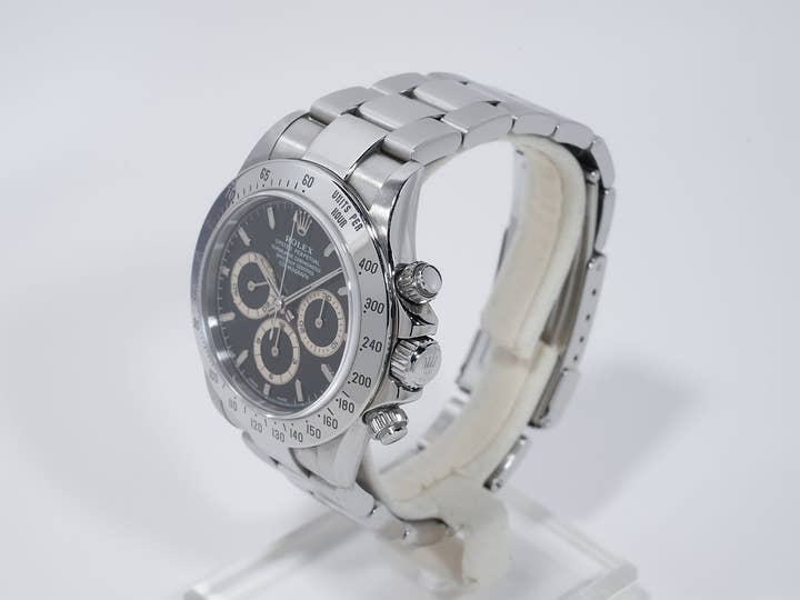 Pre-owned Rolex Daytona El Primero Ref. 16520 Stainless Steel Black Dial shvrbe7s