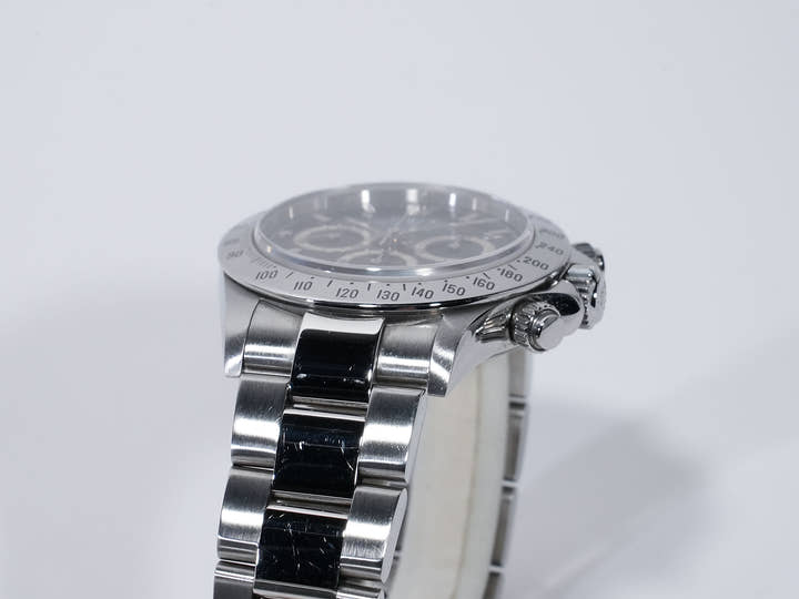 Pre-owned Rolex Daytona El Primero Ref. 16520 Stainless Steel Black Dial shvrbe7s