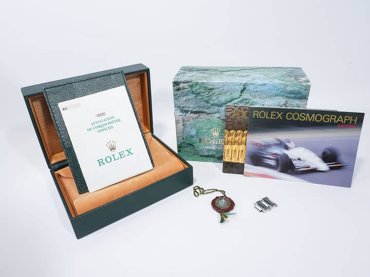 Pre-owned Rolex Daytona El Primero Ref. 16520 Stainless Steel Black Dial shvrbe7s