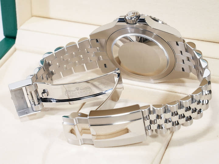 ロレックス GMTマスターII Ref.126710BLNR ステンレススチール ブラック文字盤 ジュビリーブレスレット 極美品 j3uk3ygc