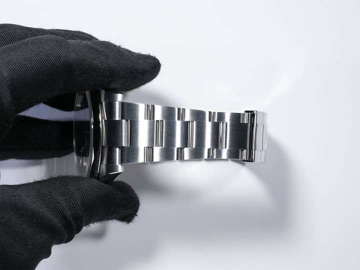 ロレックス オイスターパーペチュアル41 Ref.124300 ステンレススチール グリーン文字盤 美中古 hpakwqsg