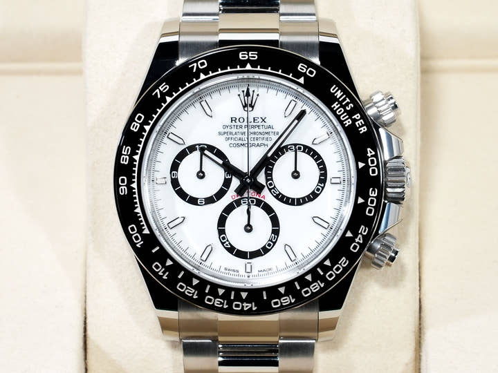 ロレックス デイトナ Ref.126500LN ステンレススチール ホワイト文字盤 未使用 78q4wywk