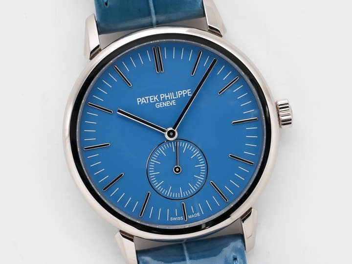 パテックフィリップ カラトラバ グランド エキシビジョン 東京2023 Ref.6127G-010 ホワイトゴールド ラックライトブルー文字盤 美品 oot4gtdx