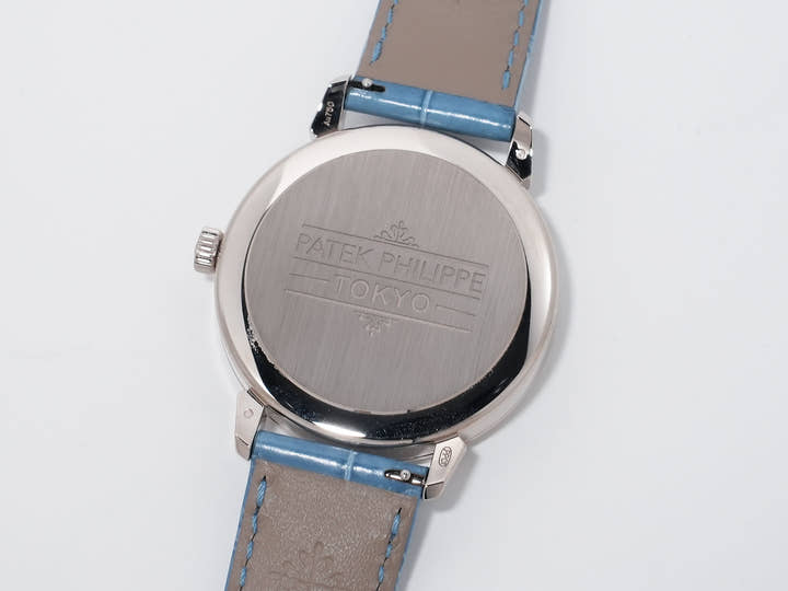 パテックフィリップ カラトラバ グランド エキシビジョン 東京2023 Ref.6127G-010 ホワイトゴールド ラックライトブルー文字盤 美品 oot4gtdx