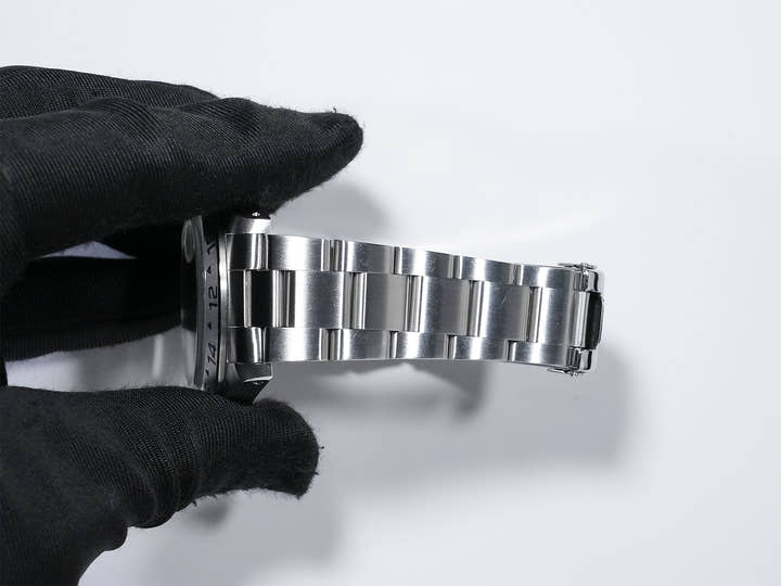 ロレックス エクスプローラーII Ref.16570 ステンレススチール ホワイト文字盤 オイスターブレスレット 中古 qka9vzyy