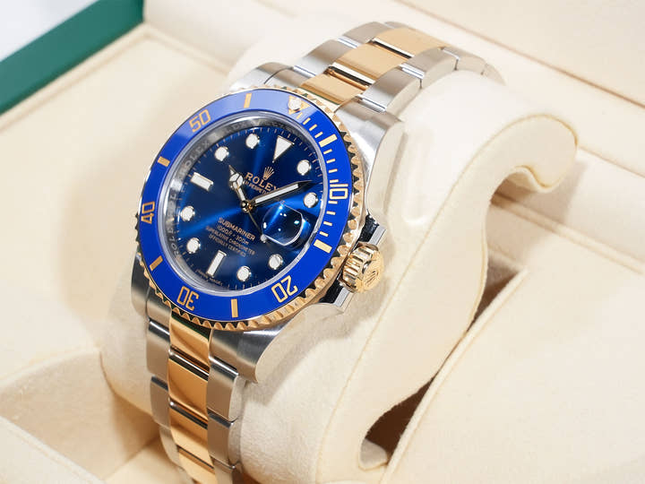 ロレックス サブマリーナー デイト Ref.116613LB ステンレススチール/イエローゴールド ブルー文字盤 美品 9xg5uxd8