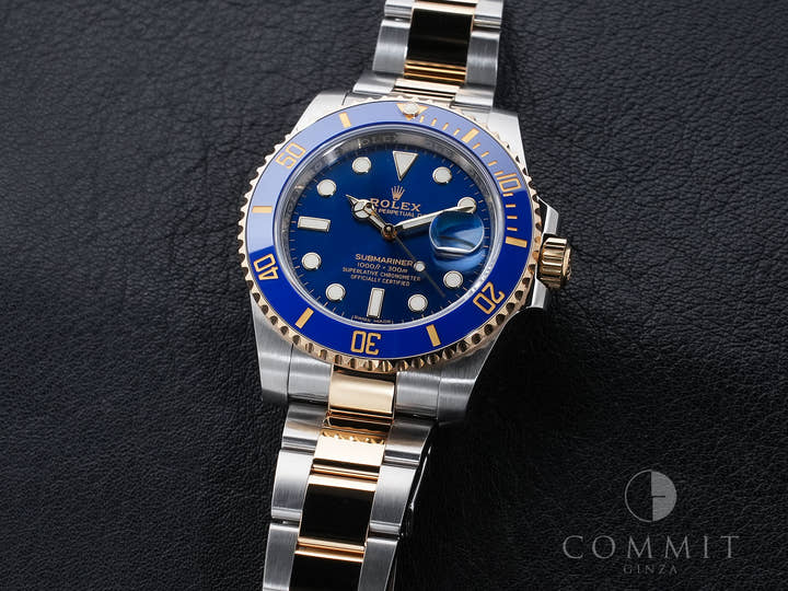 ロレックス サブマリーナー デイト Ref.116613LB ステンレススチール/イエローゴールド ブルー文字盤 美品 9xg5uxd8
