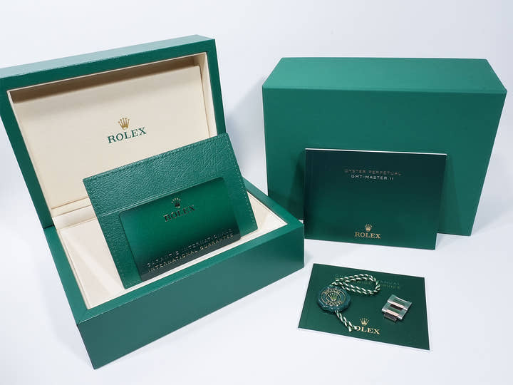 ロレックス GMTマスターII Ref.126711CHNR ステンレススチール/エバーローズゴールド ブラック文字盤 オイスターブレスレット 美中古 993x92k6