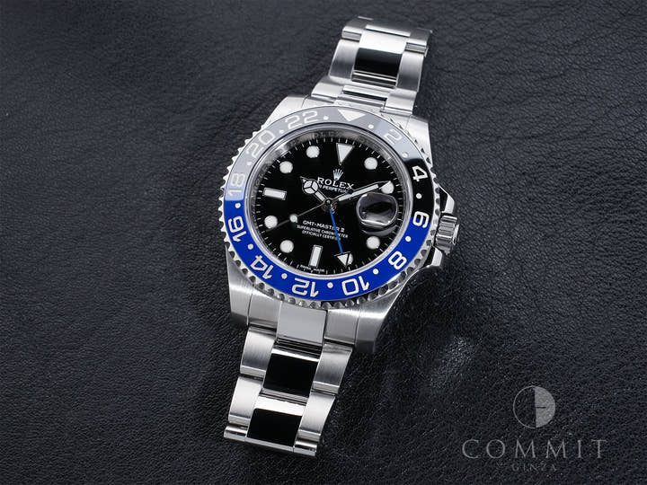 ロレックス GMTマスターII Ref.116710BLNR ステンレススチール ブラック文字盤 オイスターブレスレット 美品 k9ctv698