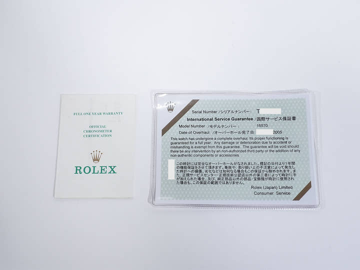 ロレックス エクスプローラーII Ref.16570 ステンレススチール ブラック文字盤 オイスターブレスレット 美中古 v2g9xf5d