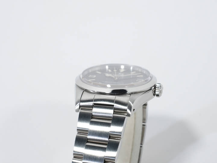 ロレックス エクスプローラーI Ref.14270 ステンレススチール ブラック文字盤 オイスターブレスレット 美中古 4kebswxa