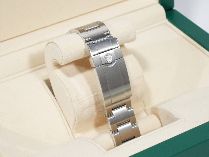 ロレックス エクスプローラー40 Ref.224270 ステンレススチール ブラック文字盤 オイスターブレスレット 中古 ccr9sqmy