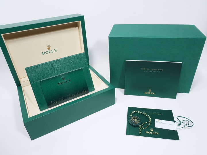 ロレックス GMTマスターII Ref.126710BLNR ステンレススチール ブラック文字盤 ジュビリーブレスレット 未使用 vve8mwhg