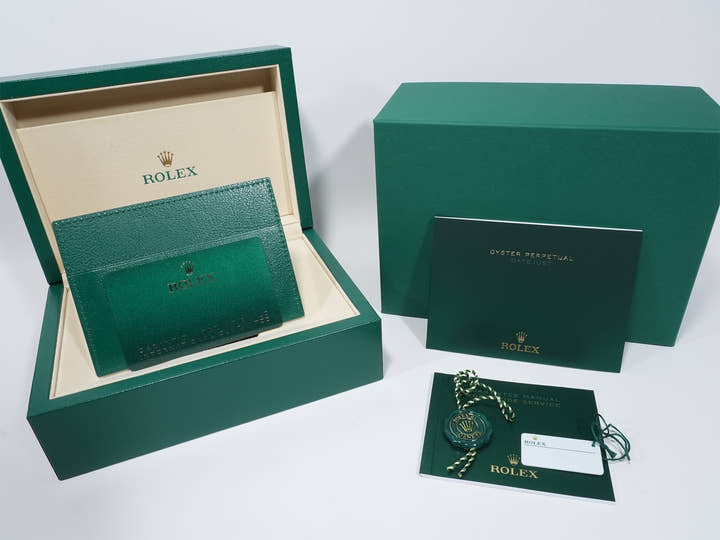 ロレックス デイトジャスト41 Ref.126334 ステンレススチール/ホワイトゴールド アズーロブルー文字盤 ジュビリーブレスレット 未使用 ex24beiy