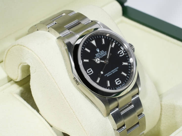 ロレックス エクスプローラーI Ref.114270 ステンレススチール ブラック文字盤 オイスターブレスレット 未使用 i7gbs8qz