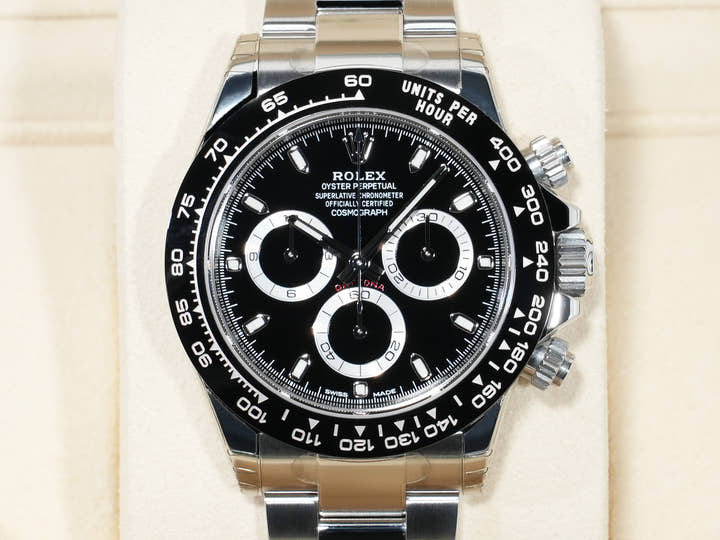 ロレックス デイトナ Ref.116500LN ステンレススチール ブラック文字盤 未使用 w93n82p7