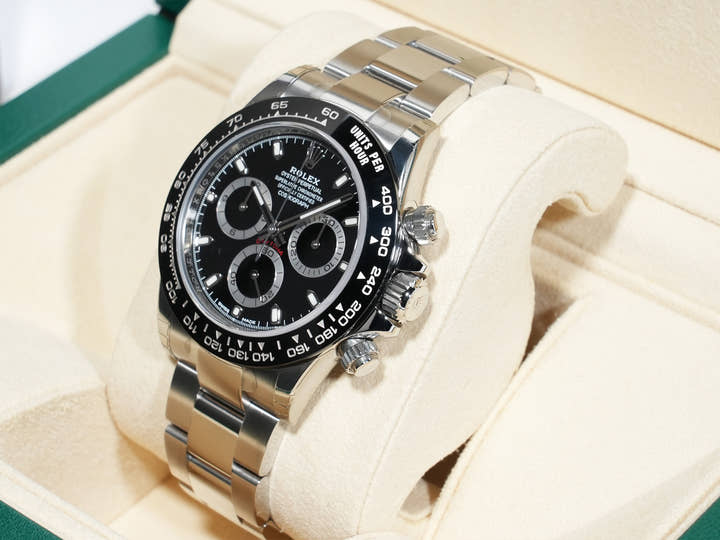 ロレックス デイトナ Ref.116500LN ステンレススチール ブラック文字盤 未使用 w93n82p7