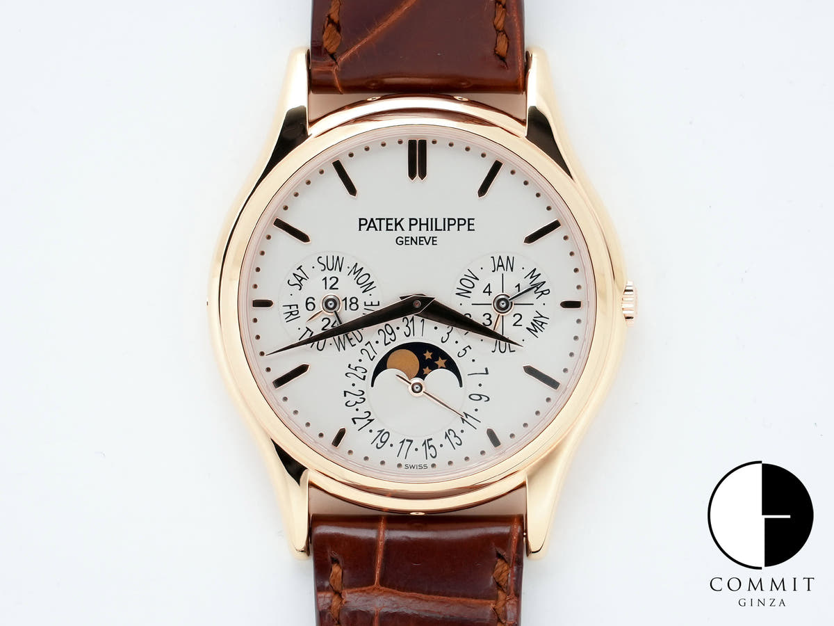 Patek Philippe Perpetual Calendar Ref. 5140R-011 Rose Gold with Silver Dial Pre-owned wbhstkpe