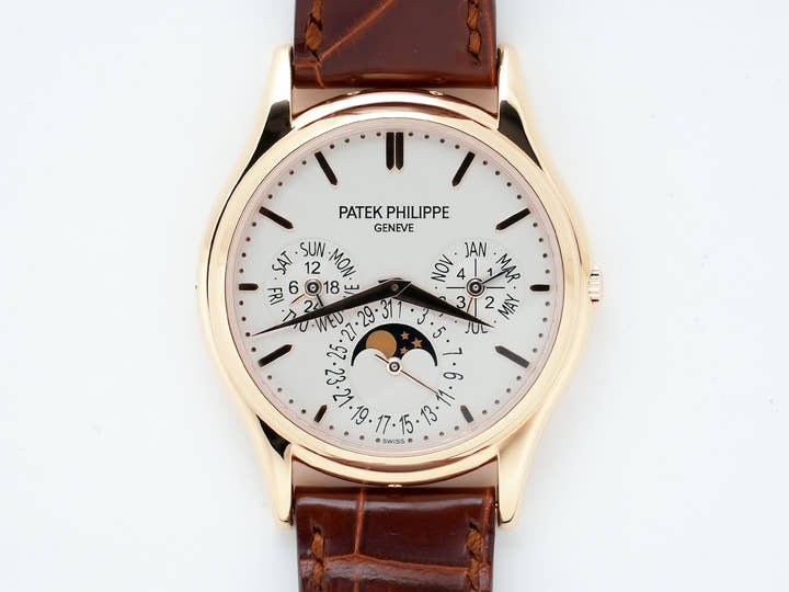 Patek Philippe Perpetual Calendar Ref. 5140R-011 Rose Gold with Silver Dial Pre-owned wbhstkpe