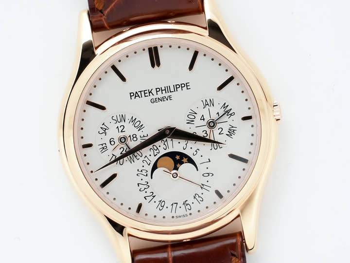 Patek Philippe Perpetual Calendar Ref. 5140R-011 Rose Gold with Silver Dial Pre-owned wbhstkpe