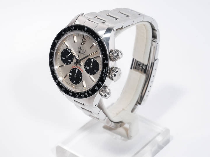 Pre-owned Rolex Daytona Ref. 6263 Stainless Steel Silver Dial gtiyotad