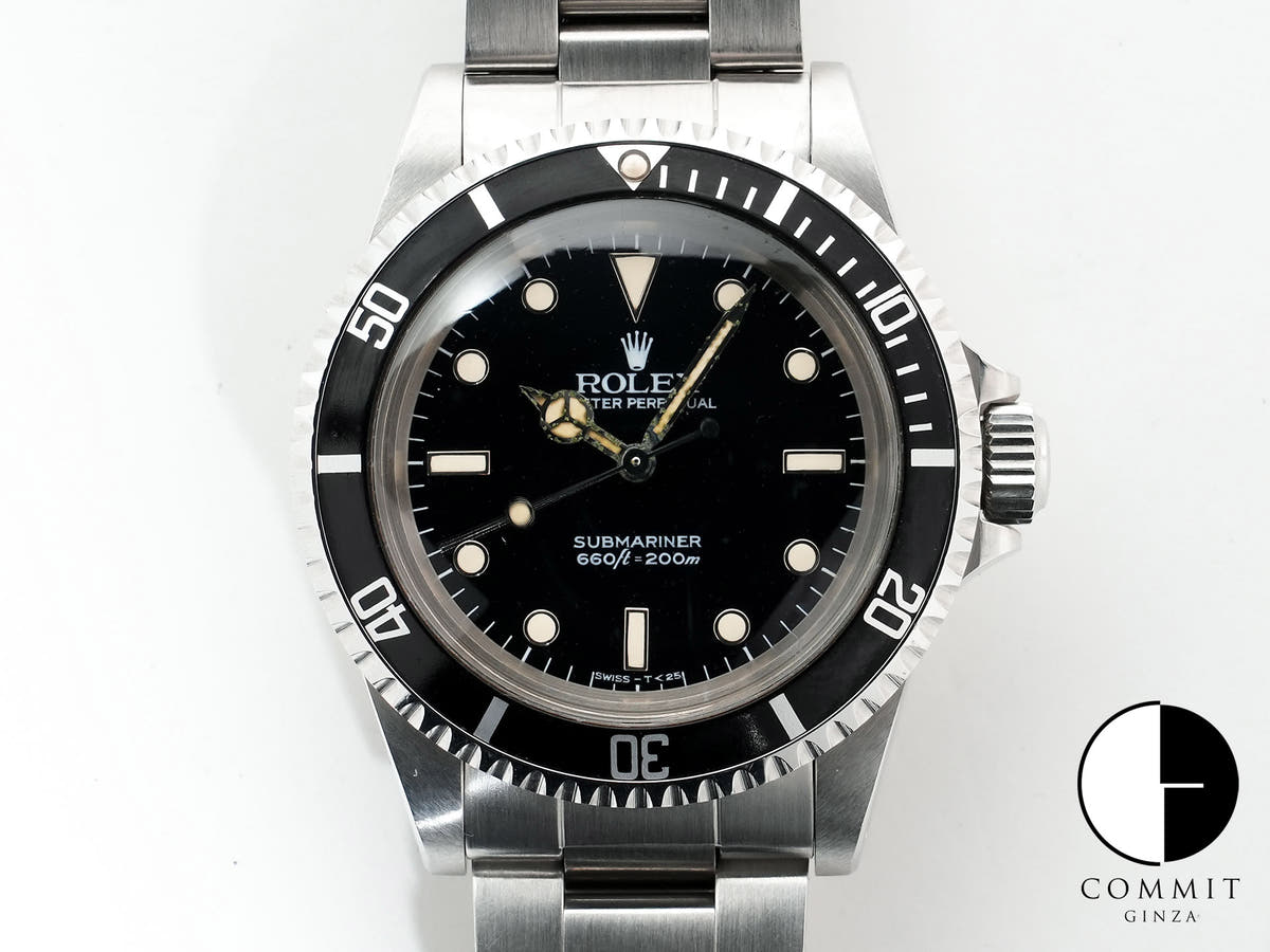 Rolex Submariner Ref. 5513 Stainless Steel Black Dial Pre-owned c6shydxe