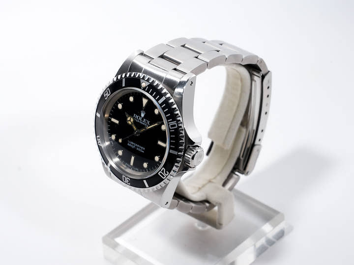 Rolex Submariner Ref. 5513 Stainless Steel Black Dial Pre-owned c6shydxe