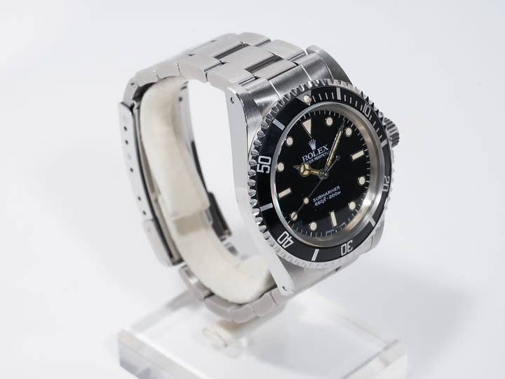 Rolex Submariner Ref. 5513 Stainless Steel Black Dial Pre-owned c6shydxe
