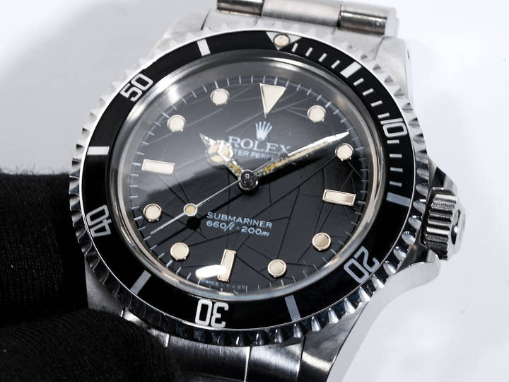 Rolex Submariner Ref. 5513 Stainless Steel Black Dial Pre-owned c6shydxe