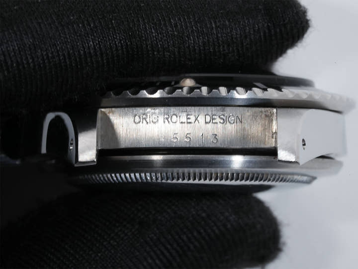 Rolex Submariner Ref. 5513 Stainless Steel Black Dial Pre-owned c6shydxe